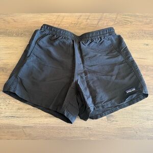 Patagonia Men's Athletic Shorts in Black